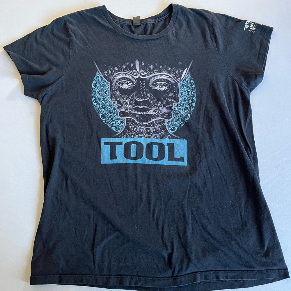 Tool 10000 Days Album cover Band t-Shirt Bay Island XL Women’s Cap Sleeve